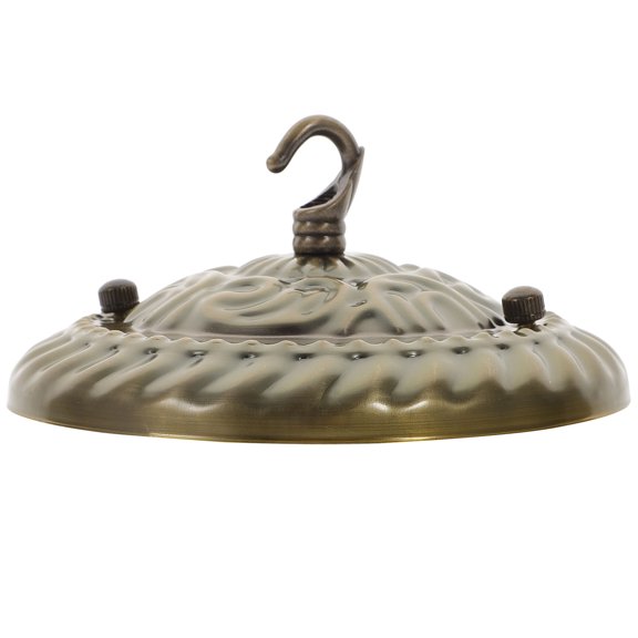 Phenofice Retro Style Iron Ceiling Light Canopy Kit with Strong Load Carrying Capacity