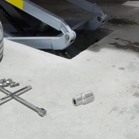 Phenofice Automotive Shock Absorber Removal Tool Plated Silver Metal for Car Suspension Repair