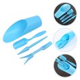 thumbnail image 1 of Phenofice Succulent Planting Tools Kit 1 Set Portable Garden Tool Set Blue PP 5.5X0.7X0.7In, 1 of 8