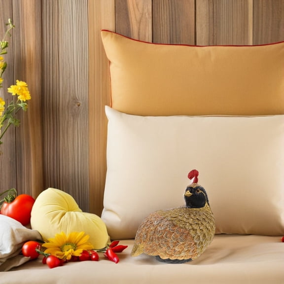 Phenofice Versatile Multi Color Resin Turkey Figurine for Thanksgiving Home and Party Decorations