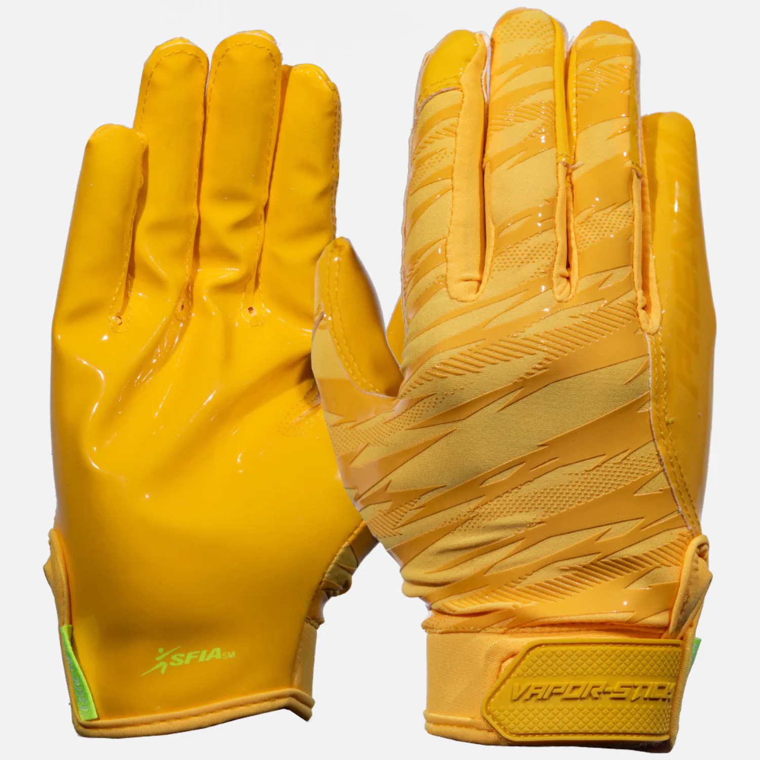 Phenom Elite Yellow Football Gloves VPS4 Pro Label Edition