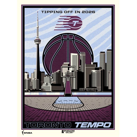 Phenom Gallery Toronto Tempo 18" x 24" Serigraph Print