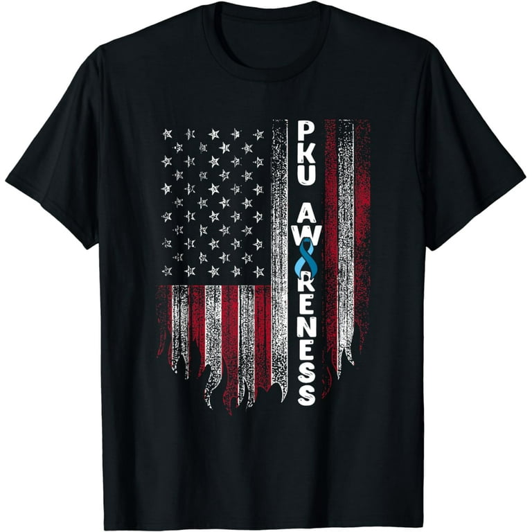 Pku Awareness Phenylketonuria Weathered T-Shirt Pku Awareness Phenylketonuria Weathered T-Shirt