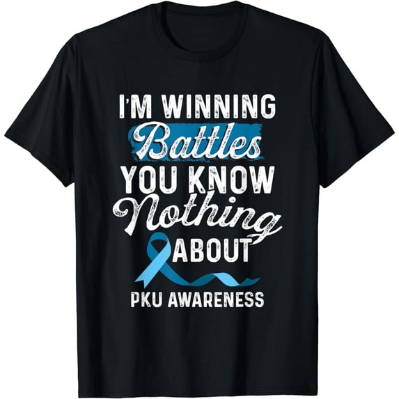 Phenylketonuria PKU Strong Warrior Unicorns Awareness T-Shirt