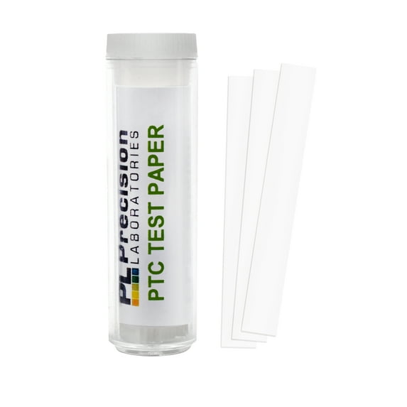 Phenylthiourea PTC Test Strips, Vial of 100 - Genetic Taste Testing - 30µg Per Strip - PTC Test Papers