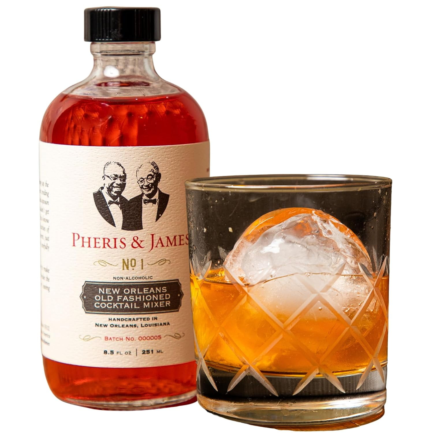 Pheris & James Classic New Orleans Old Fashioned Mix Create Delicious