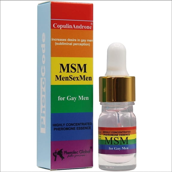 PheroCode MSM 100% Pheromone for Gay Men 0.17Fl.Oz Extra Strong