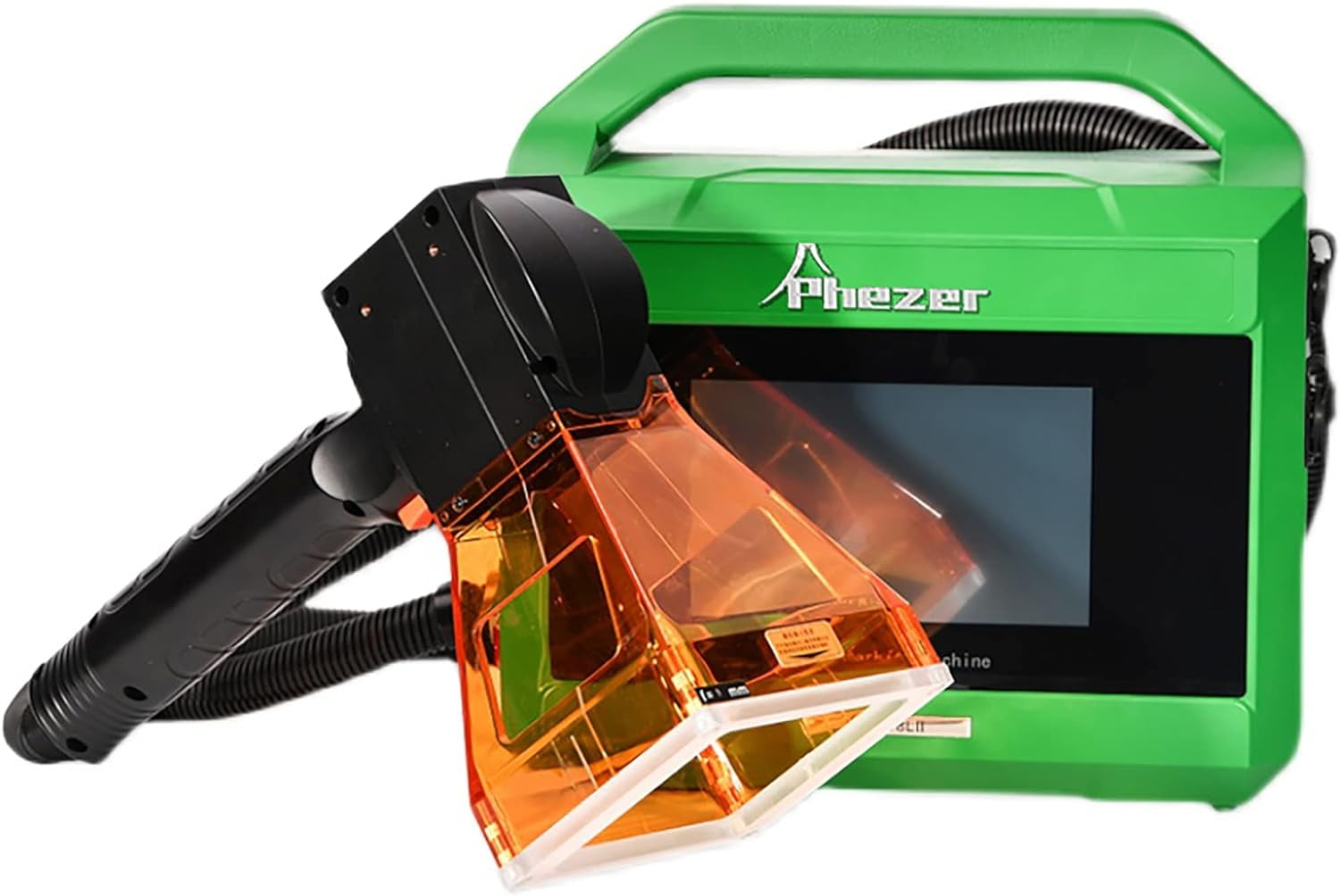 Phezer PL5-PLUS 20W Handheld La/ser Engraver, 0.01mm Engraving Accuracy Higher Accuracy Diode DIY Wood La/ser Cutter and Engraver Machine for Precision Metal Electronics Jewelry Cosmetic(with Battery)