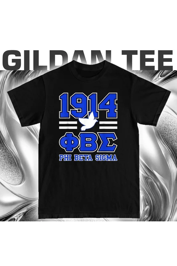 Phi Beta Sigma 1914 Fraternity Greek Unisex T-Shirt, S-5XL