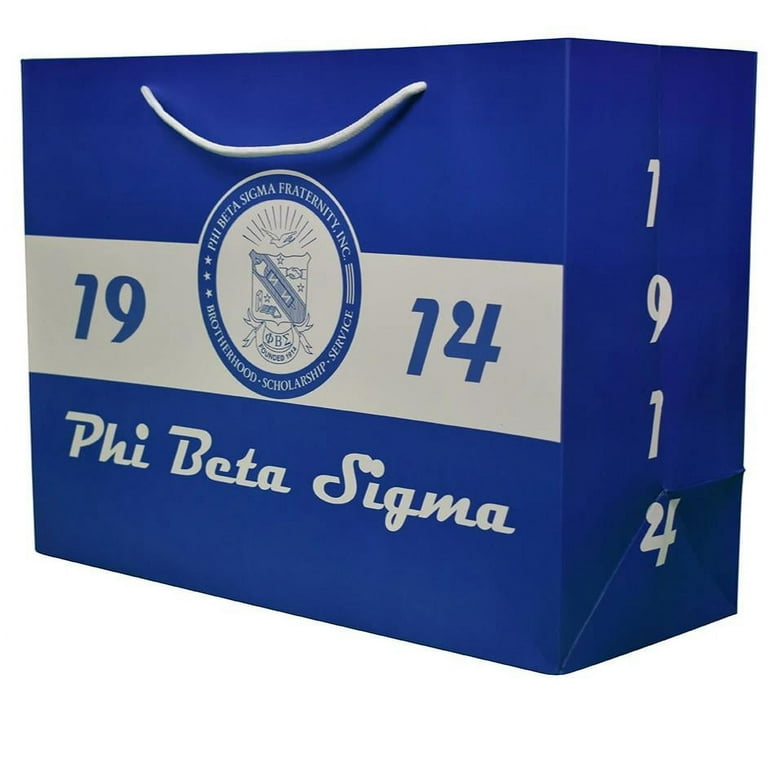 Phi Beta Sigma Gift Bag, Large