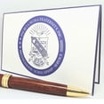 thumbnail image 1 of Phi Beta Sigma Matte Note Cards with  sealf-seal envelopes, Ten (10) count, 1 of 4