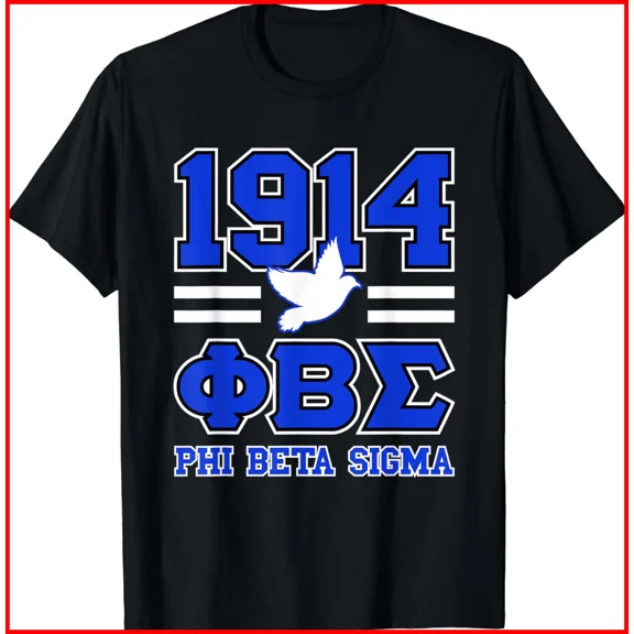 Phi Beta Sigma Paraphernalia Greek Life Fraternity Unisex T-Shirt S-5XL