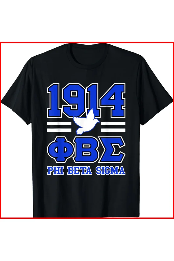 Phi Beta Sigma Paraphernalia Greek Life Fraternity Unisex T-Shirt S-5XL