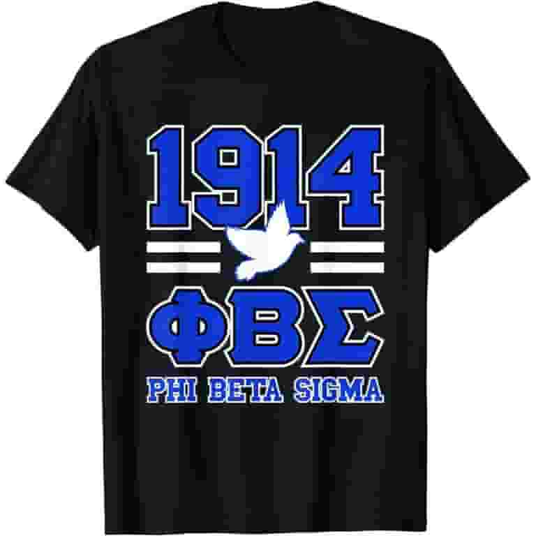 Mens Phi Beta Sigma Blu Phi Men's T-Shirt Mens Phi Beta Sigma Blu Phi Men's T-Shirt