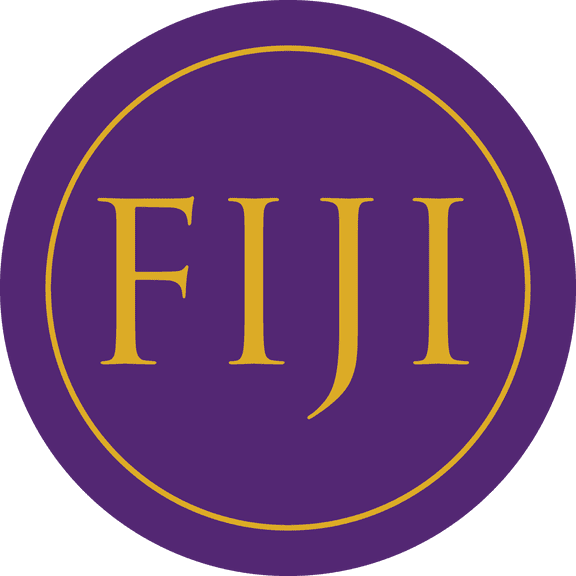 Phi Gamma Delta Car Decal Sticker - Officially Licensed Fraternity Window Sticker, Full Color Circle Logo Design