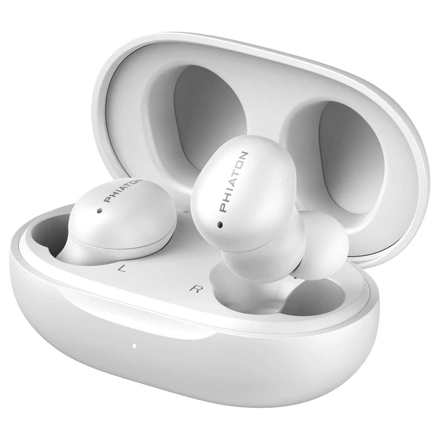 Phiaton Bonobuds True Wireless Earbuds Bluetooth Active Noise Cancelling Earphones - Ambient Mode Headphones with Touch Controls - 20 Hr Battery and Quick Charge
