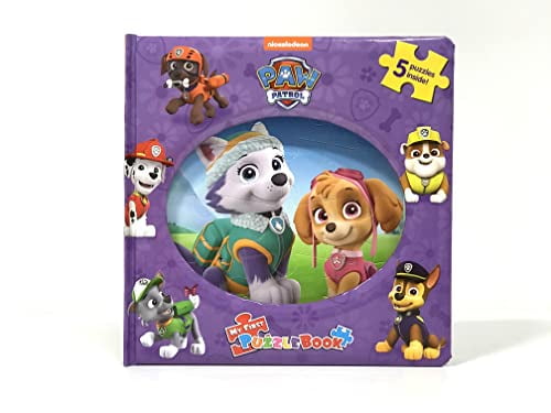 Pre-Owned Phidal Nickelodeon Paw Patrol My First Puzzle Book - Jigsaw Book for Kids Children Toddlers Ages 3 and Up Preschool Educational Learning - Gift for Easter, Holiday, Christmas, Birthday