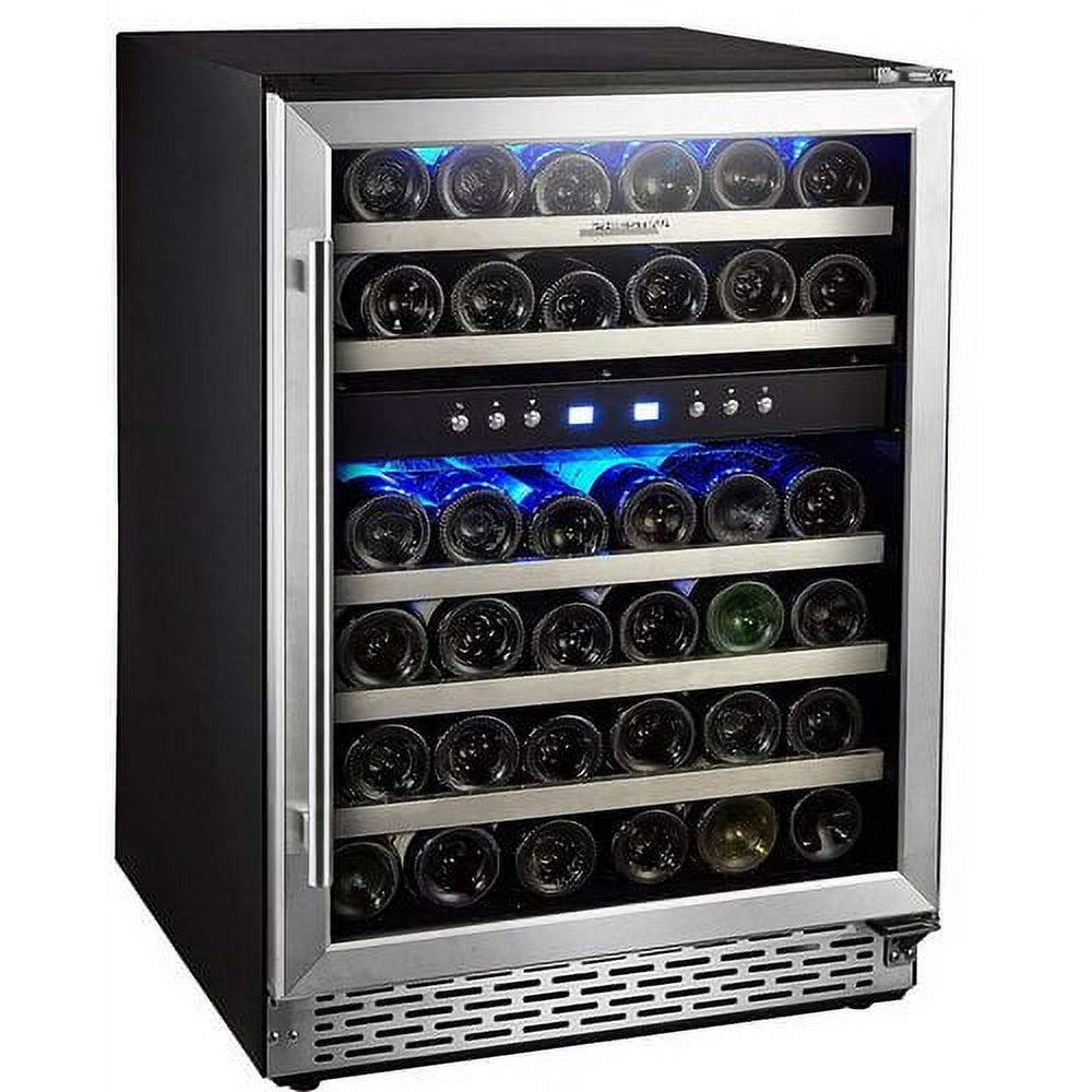 Phiestina 46 Bottle Dual Zone Built-in Wine Cooler - image 1 of 12
