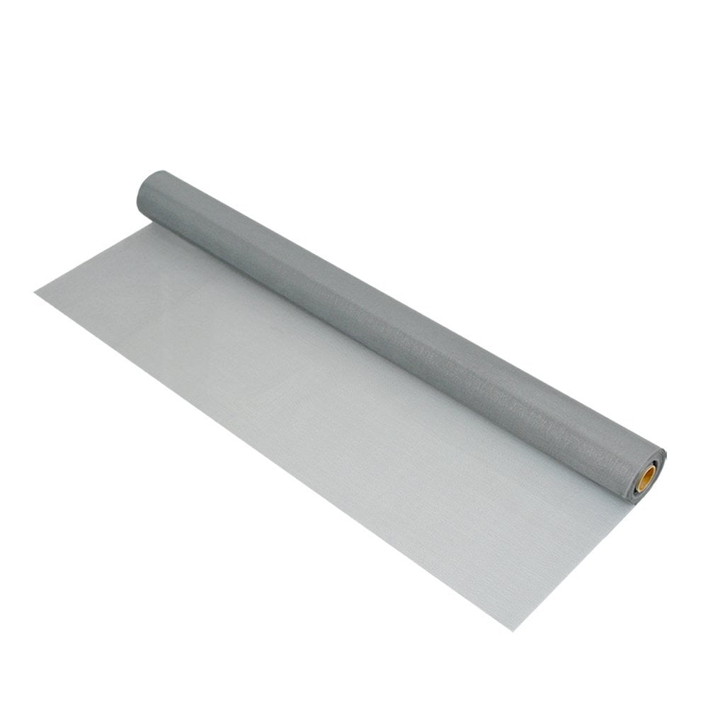 Phifer 48"x100' Charcoal Grey Fiberglass Screen – Rust-Resistant, No Shrink, For Windows & Doors