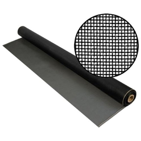 Phifer 3003520 60" x 100' Roll Of Black Fiberglass Insect Window Screen - Quantity of 1