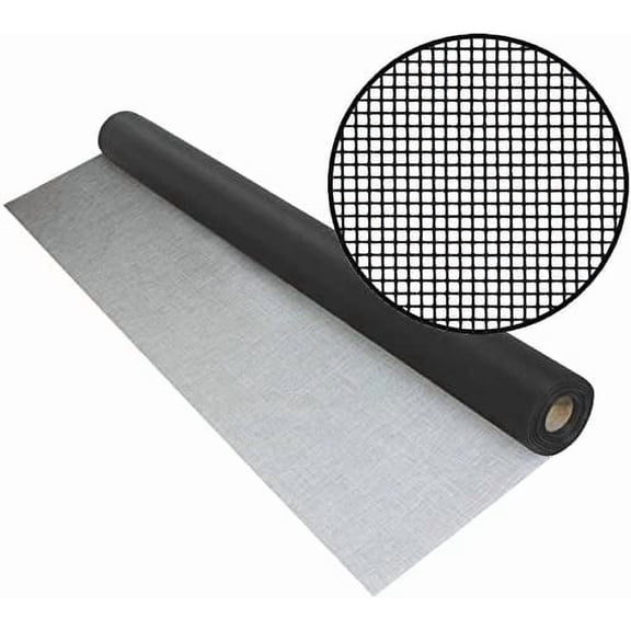Phifer BetterVue High-Visibility Screen Mesh Roll for Window, Door, Porch, Patio (60 in x 25 ft)