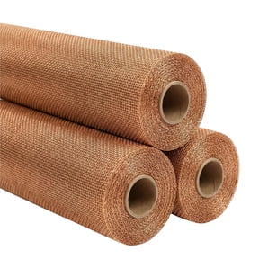 Phifer Brite Bronze 90% Copper Screen Kit - (30 in x 50 Ft) Roll of Copper Mesh Screen, Insect Screen