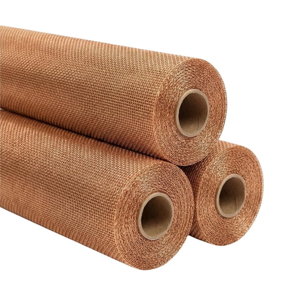 Phifer Brite Bronze 90% Copper Screen Kit - (72 in x 25 Ft) Roll of Copper Mesh Screen, Insect Screen