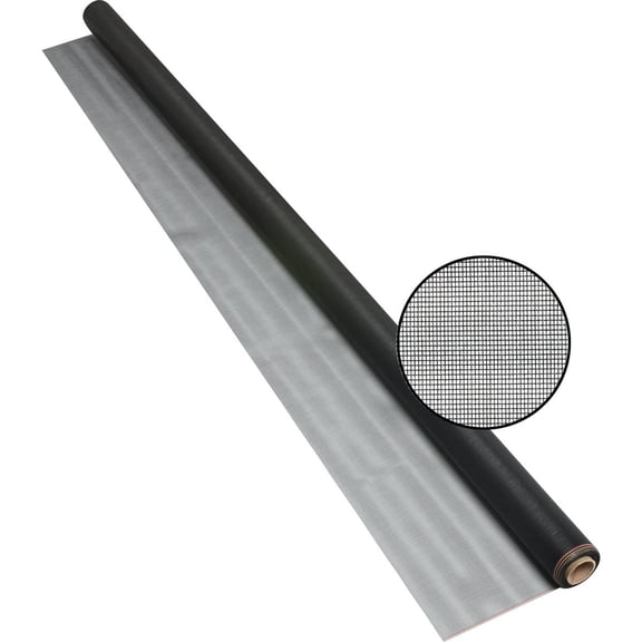 Phifer 3003399 Glass Screen, 84" x 25', Charcoal