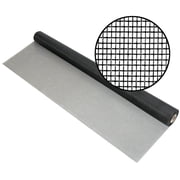 Replacement Screen, Fiberglass, 72 in W, 100 ft L, 0.013 in Wire Dia, Charcoal 3000017