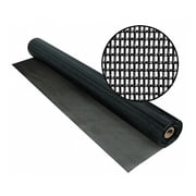 Replacement Screen, Polyester, 36 in W, 50 ft L, 0.025 in Wire Dia, Black 3004133
