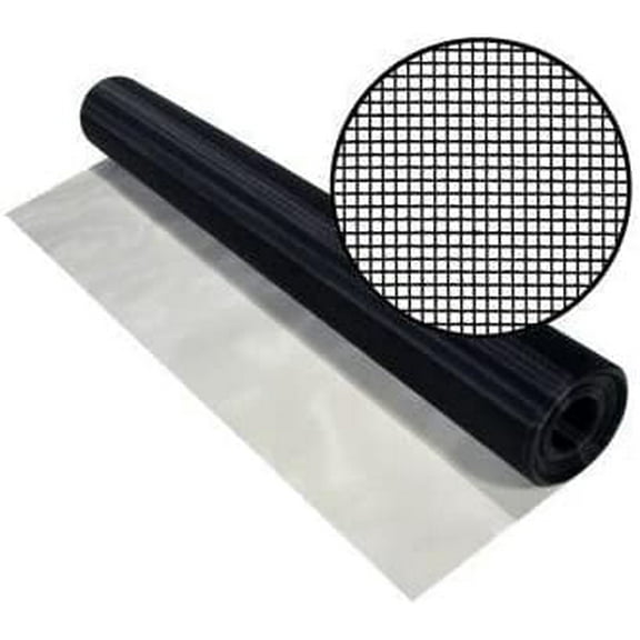 Phifer SeeVue Stainless Steel Screen Mesh Roll - 36 in x 25 ft - Durable, High-Visibility Screening