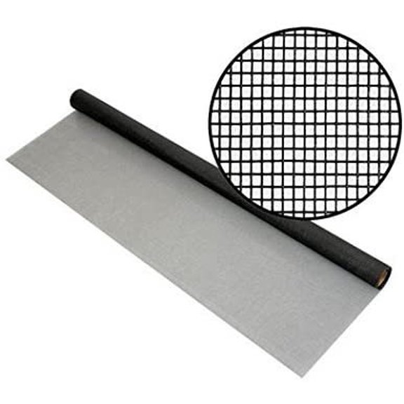 Phifer Wire 36 in. W x 7 ft. L Charcoal 0.011 Ga. Screen Cloth Fiberglass