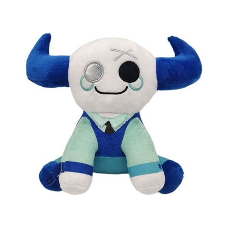 Phighting broken plush two horned cow plush doll