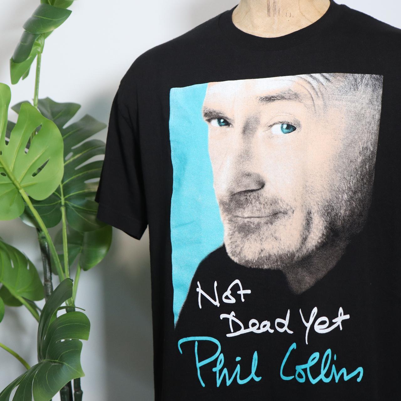 Phil Collins Not Dead Yet Tour T-Shirt Shirt, Size Xl, Tee Navy New ...