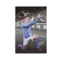 Phil Foden Canvas Poster Canvas Wall Art Poster Decorative Bedroom Modern Home Print Picture Artworks Posters 16x24inch(40x60cm)