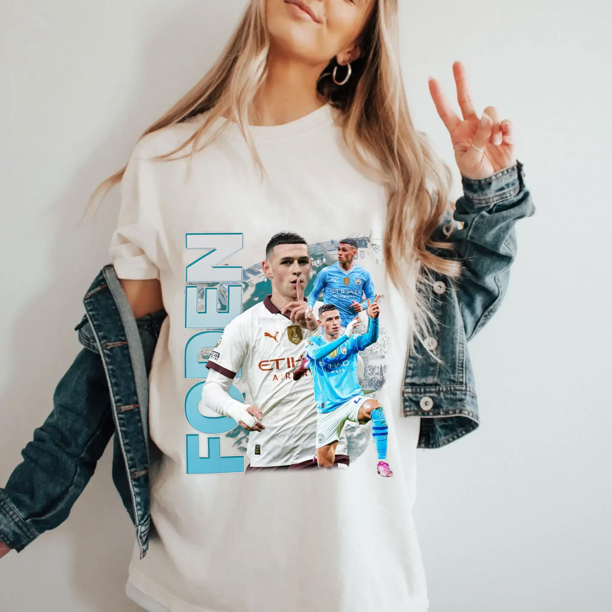Phil Foden Man City Soccer Tee - Walmart.com 