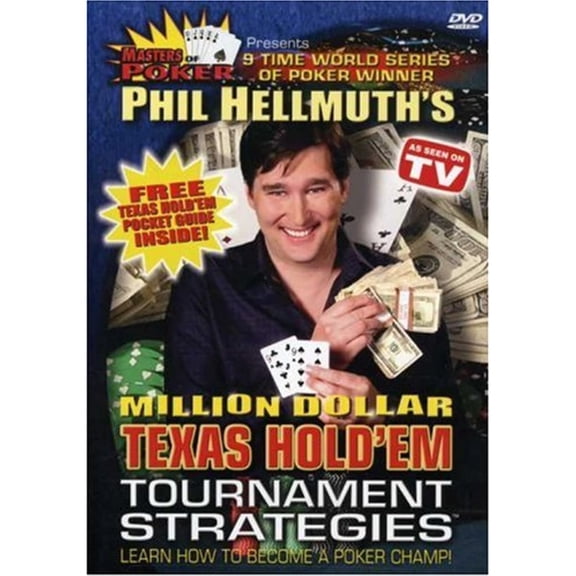 Phil Hellmuth's Million Dollar Texas Hold 'Em - Tournament Strategies (Masters of Poker)