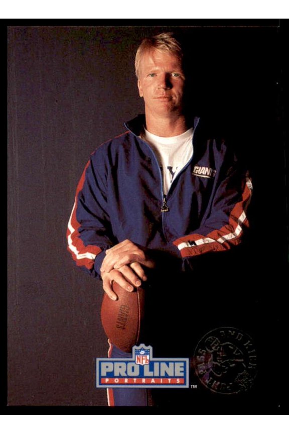Phil Simms Card 1991 Pro Line Portraits Autographs #235