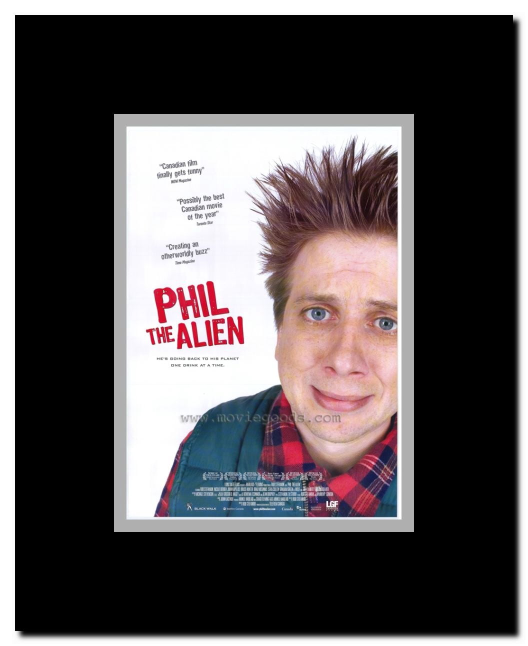 Phil The Alien Framed Movie Poster