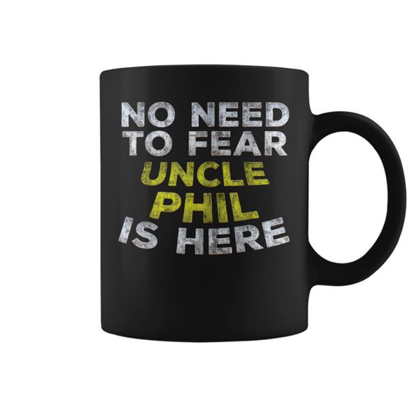 Phil Uncle Family Graphic Name Text Coffee Mugs
