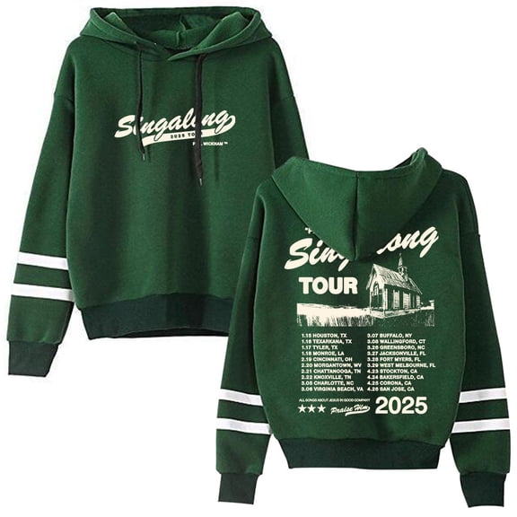 Phil Wickham 2025 Singalong Tour Pullover Hoodie Unisex Long Sleeve Sweatshirt Fashion Clothes