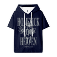 thumbnail image 1 of Phil Wickham Heavenward Bloom Hooded T-shirt Women Men Fashion Short Sleeve Tee Casual Streetwear Clothes, 1 of 2