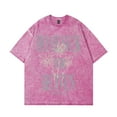 thumbnail image 1 of Phil Wickham Heavenward Bloom Washed Cotton Tee Women Men Crewneck Short Sleeve T-shirt, 1 of 2