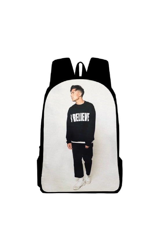 Phil Wickham I Believe 2024 Tour Laptop Backpack Hip Hop Daypack Men Women Zipper Pack
