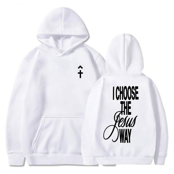 Phil Wickham I Choose The Jesus Way Hoodie Long Sleeve Streetwear Women Men Hooded Sweatshirt