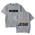 thumbnail image 1 of Phil Wickham Merch This Is Our God King Jesus Round Neck Short Sleeve T-Shirt Men/Women Tops, 1 of 5