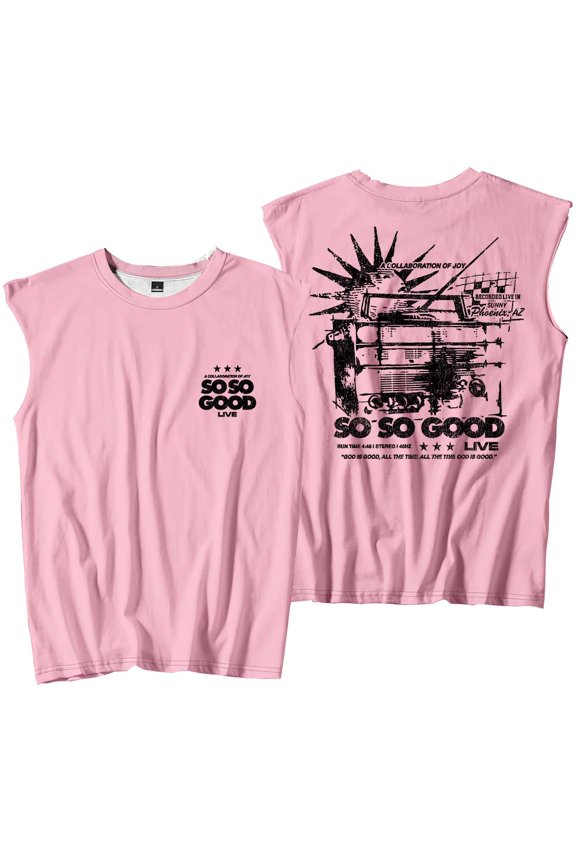 Phil Wickham So So Good Tank Tops Sleeveless T-Shirt port Vest Women Men Outdoor Sportwear