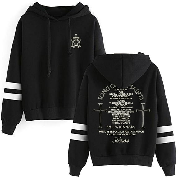Phil Wickham Song Of The Saints Album Hoodie Casual Pullover Pocketless Sweatshirt Women Men Fashion Clothes