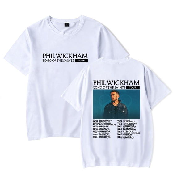Phil Wickham Song Of The Saints Tour 2026 Men/Women T-Shirt Summer Streetwear Harajuku Tshirt Shirt Short Sleeve