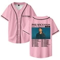 thumbnail image 1 of Phil Wickham Song Of The Saints Tour 2026 Merch Baseball Jersey Shirt V-Neck Women Men Short Sleeve Streetwear Clothes, 1 of 3